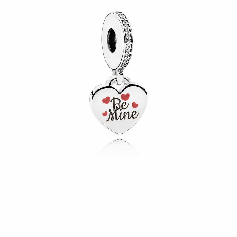 Pandora Be Mine Dangle Charm Silver Egypt JL6824953